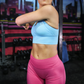Women's Active Seamless Shorts - Pink
