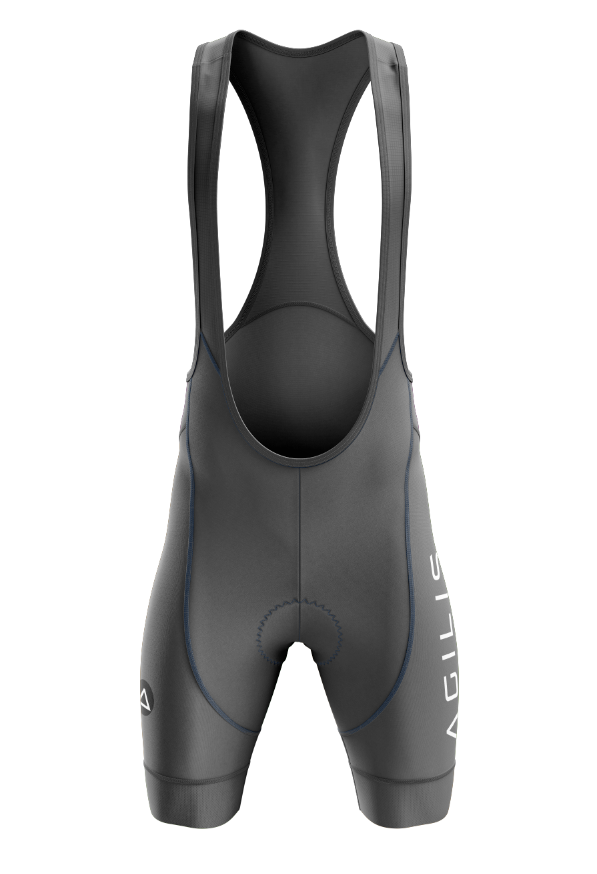 Men's Bib Shorts Grey